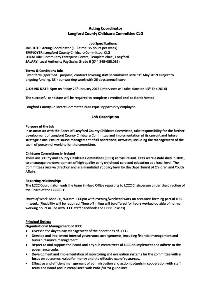 Longford Childcare Committee
