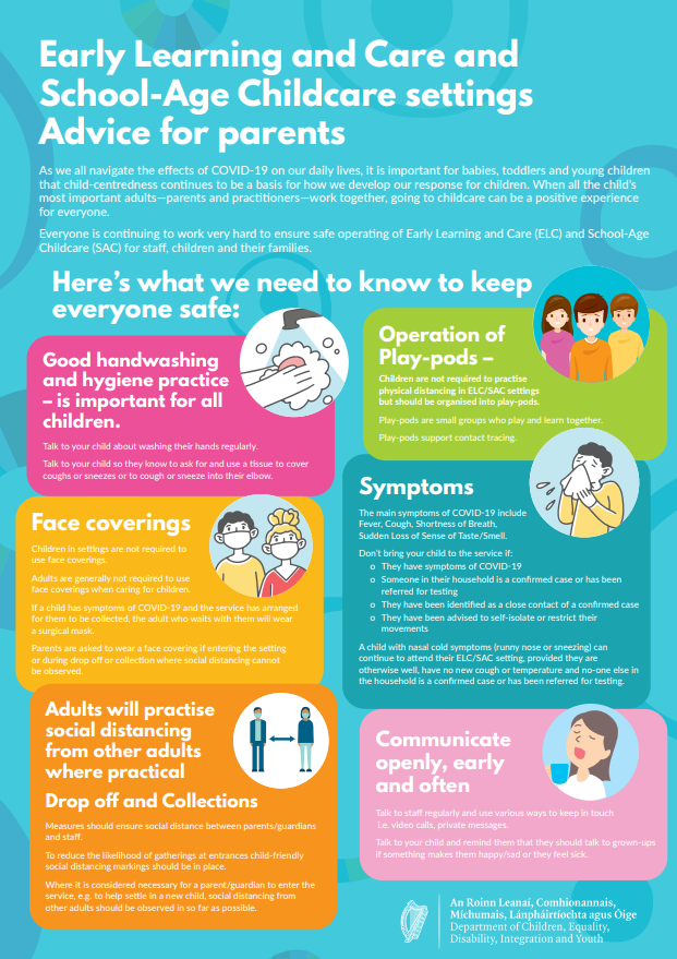 Advice for Parents poster