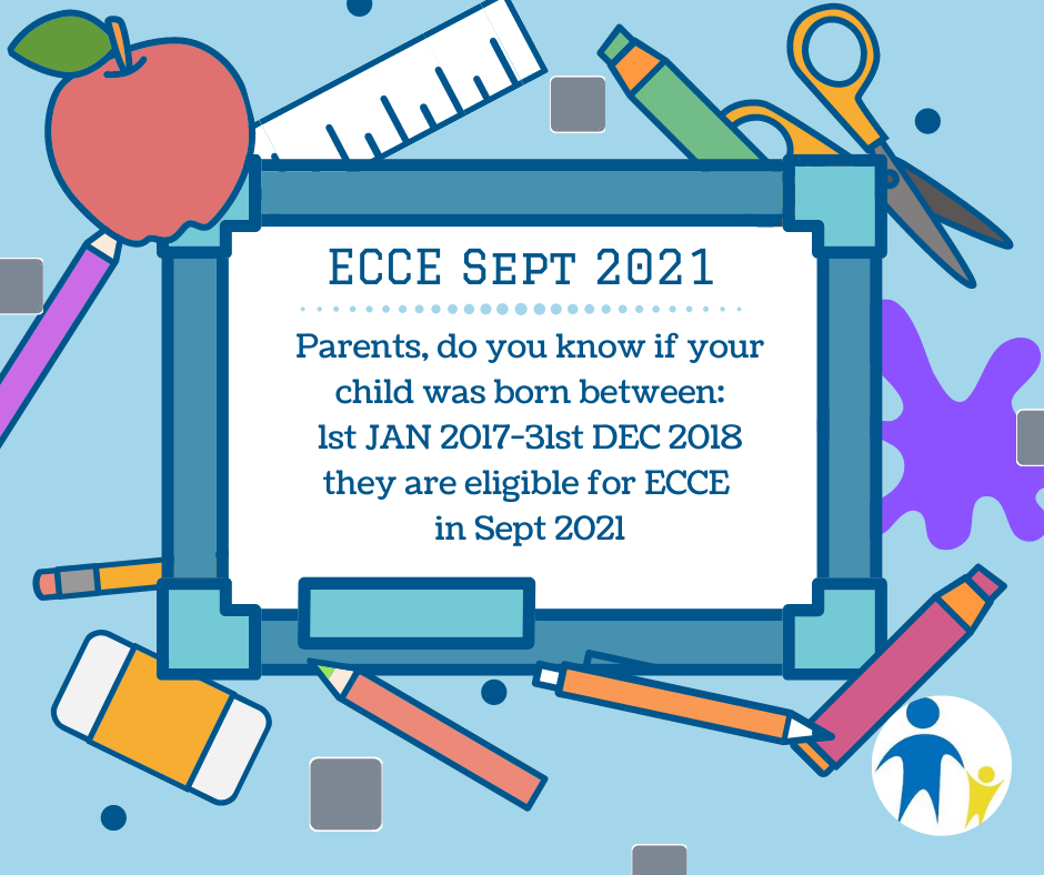 ECCE SEPT 21 eligibility dates