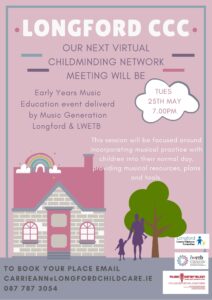 Virtual Network Childminder Meeting 25.5.21