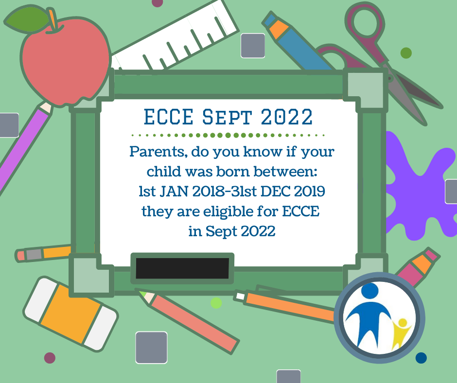 ECCE SEPT 22 eligibility dates