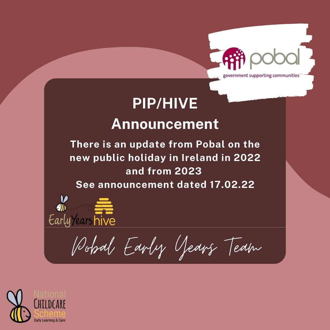 New Public Holiday Announcement Longford Childcare Committee New Public Holiday Announcement Longford Childcare Committee